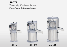 Лукочистки промышленные FLOTT zs